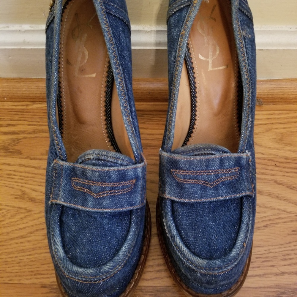 YSL JEAN PUMPS
